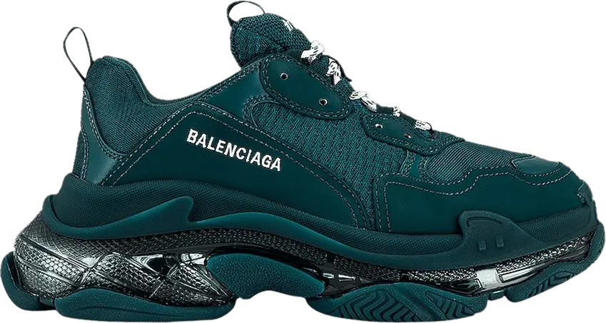  Balenciaga Triple S Sneaker &#039;Clear Sole - Full Dark Green&#039;