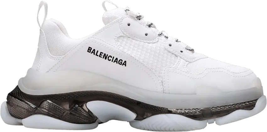  Balenciaga Triple S Sneaker &#039;Clear Sole - White Black&#039;