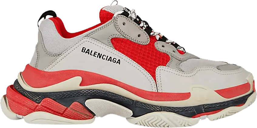  Balenciaga Triple S Sneaker &#039;Grey Red&#039;