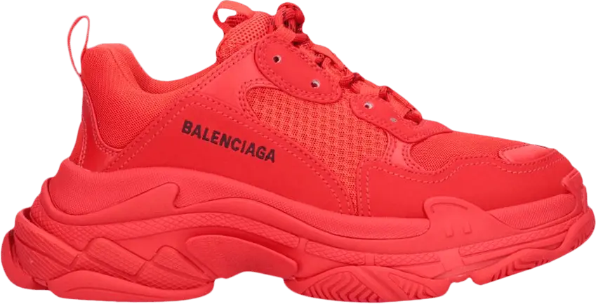  Balenciaga Triple S Sneaker &#039;Red&#039;