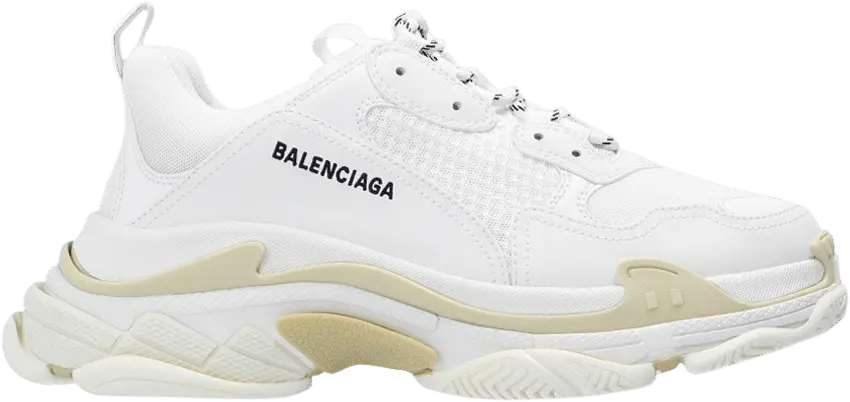  Balenciaga Triple S Sneaker &#039;White Tan&#039; 2020