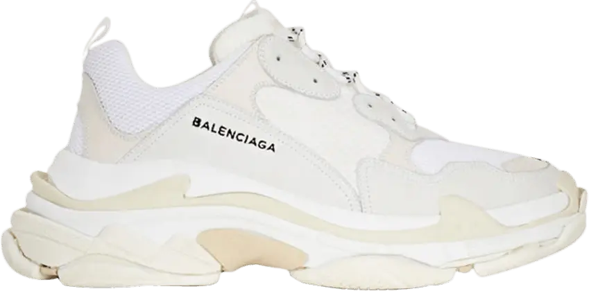  Balenciaga Triple S Sneaker &#039;White&#039; 2018