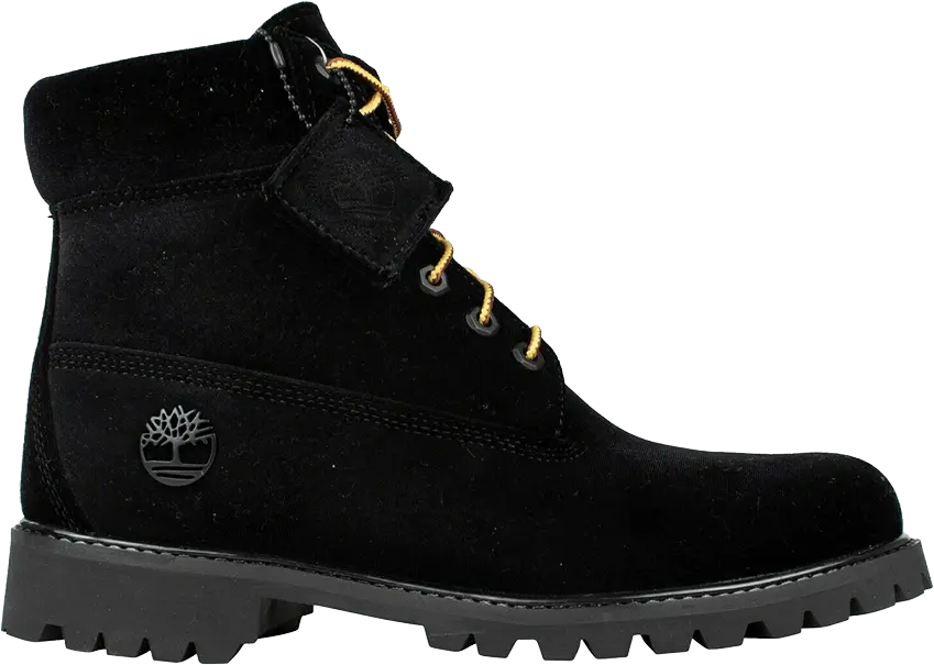 Off-White Timberland X OFF WHITE Velvet Boots &#039;Black&#039;