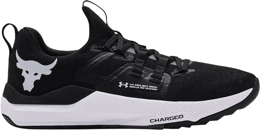  Under Armour Project Rock BSR &#039;Black White&#039;