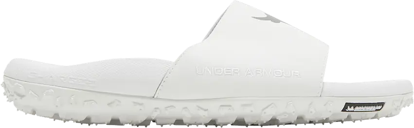 Under Armour Project Rock Slides &#039;White&#039;