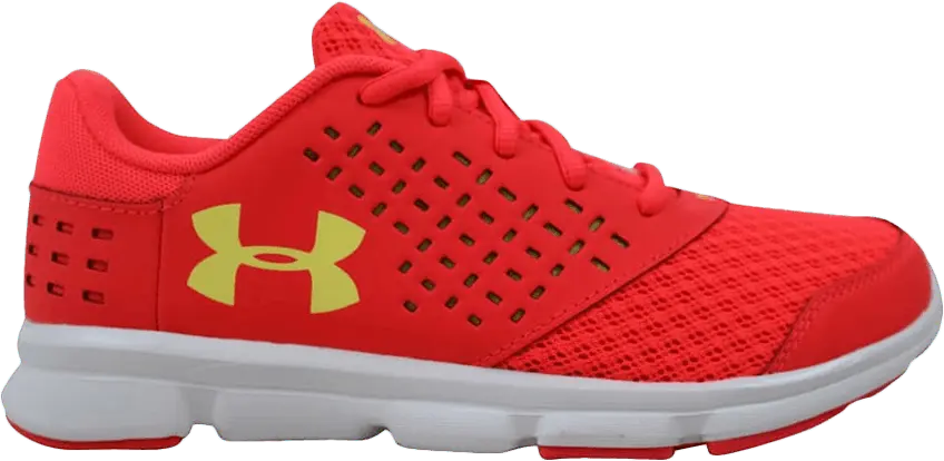 Under Armour Rave RN PS &#039;Red Yellow&#039;