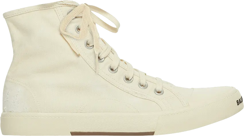  Balenciaga Wmns Paris High &#039;Destroyed - White&#039;