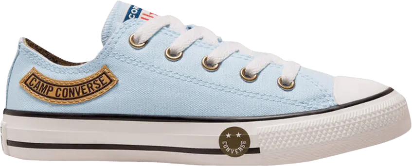  Converse Chuck Taylor All Star Low GS &#039;Summer Camp - Agate Blue&#039;