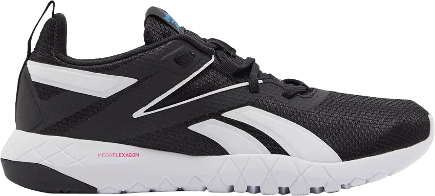  Reebok Mega Flexagon &#039;Black Horizon Blue Pink&#039;