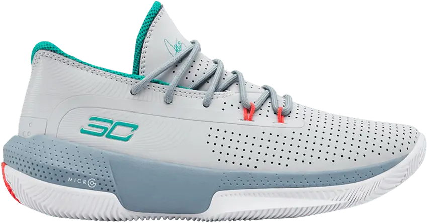 Under Armour SC 3Zero 3 GS &#039;Halo Grey&#039;