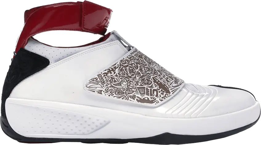 Air Jordan 20 OG &#039;White Varsity Red&#039; B-Grade