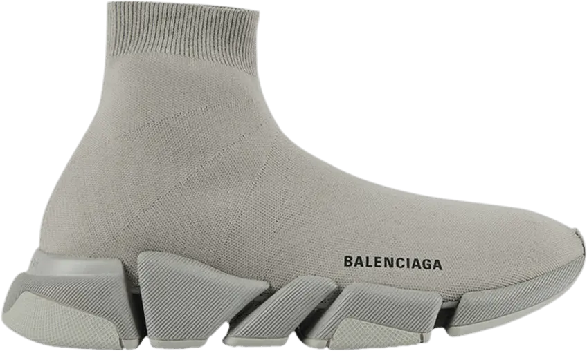  Balenciaga Wmns Speed 2 Trainer Knit &#039;Grey&#039;