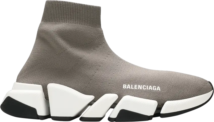  Balenciaga Wmns Speed 2.0 Sneaker &#039;Dark Beige&#039;