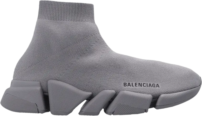  Balenciaga Wmns Speed 2.0 Sneaker &#039;Dark Grey&#039;