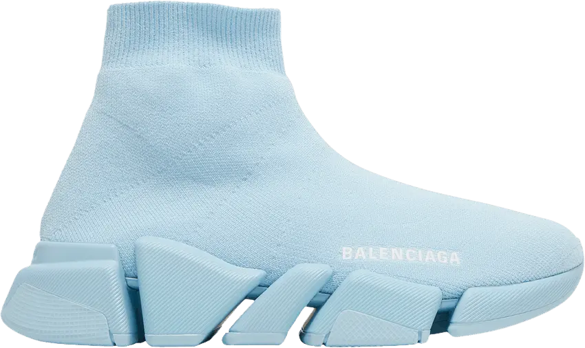  Balenciaga Wmns Speed 2.0 Sneaker &#039;Light Blue&#039;