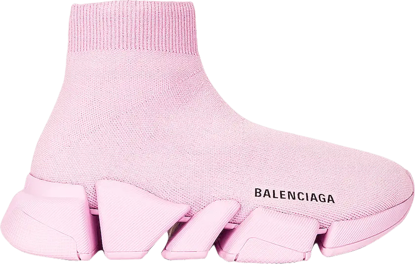  Balenciaga Wmns Speed 2.0 Sneaker &#039;Light Pink&#039;