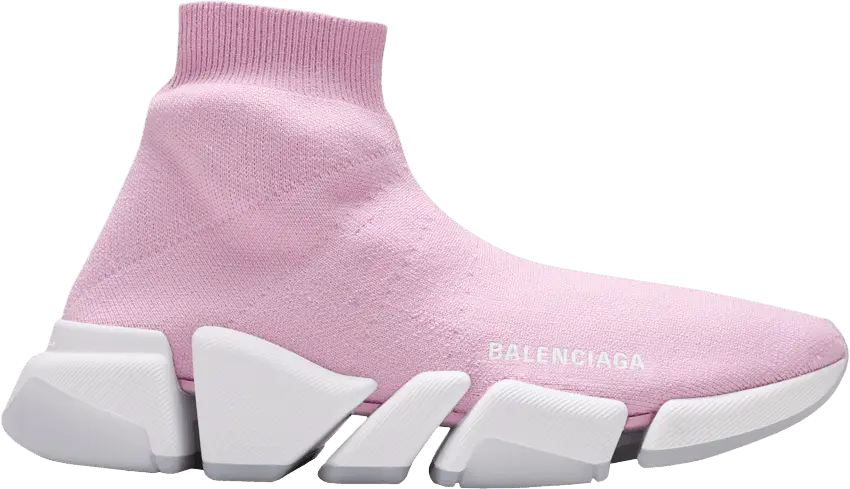  Balenciaga Wmns Speed 2.0 Sneaker &#039;Pink&#039;