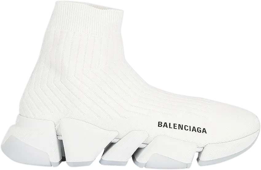  Balenciaga Wmns Speed 2.0 Sneaker &#039;White&#039;