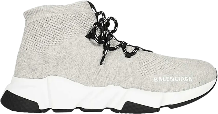  Balenciaga Wmns Speed Lace Up Sneaker &#039;Grey&#039;