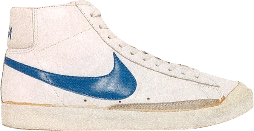  Nike Blazer High &#039;White Blue&#039; 1977