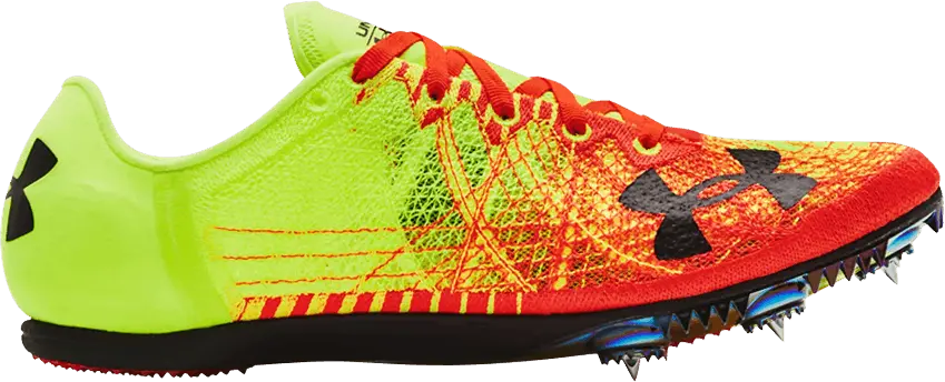 Under Armour Speedform Miler 2 &#039;High-Vis Yellow Phoenix Fire&#039;