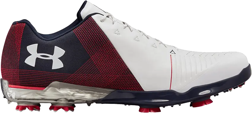  Under Armour Spieth 2 &#039;White Navy Red&#039;