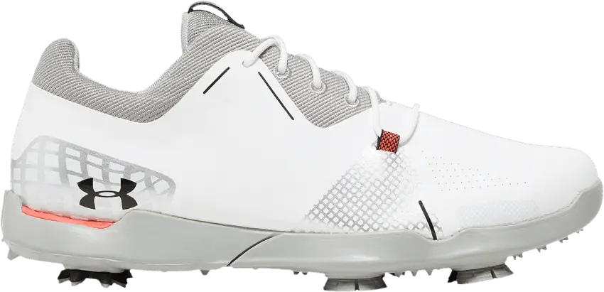  Under Armour Spieth 4 Golf Jr &#039;White Metallic Silver&#039;