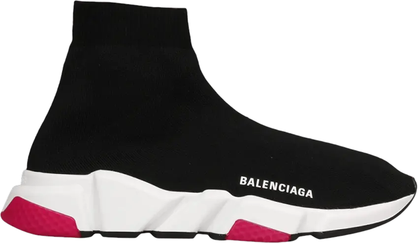  Balenciaga Wmns Speed Sneaker &#039;Black Magenta&#039;