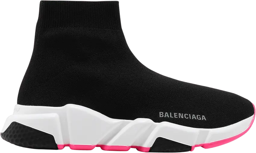  Balenciaga Wmns Speed Sneaker &#039;Black Pink&#039;