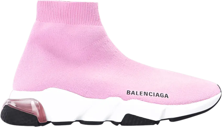  Balenciaga Wmns Speed Sneaker &#039;Clear Sole - Light Pink&#039;