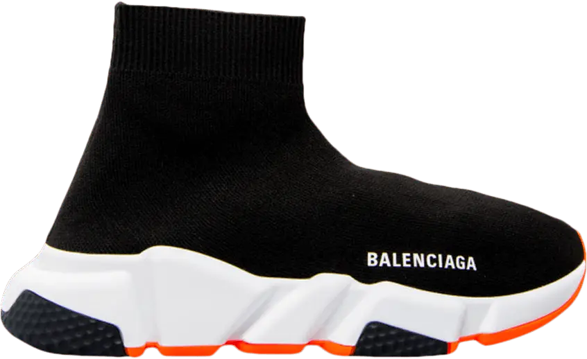  Balenciaga Wmns Speed Trainer &#039;Black Orange&#039;