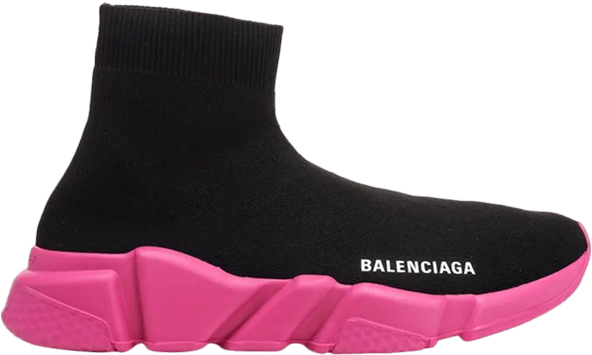  Balenciaga Wmns Speed Trainer &#039;Black Pink&#039;