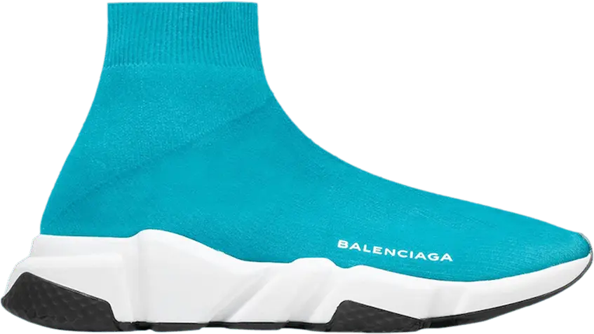  Balenciaga Wmns Speed Trainer &#039;Turquoise&#039;