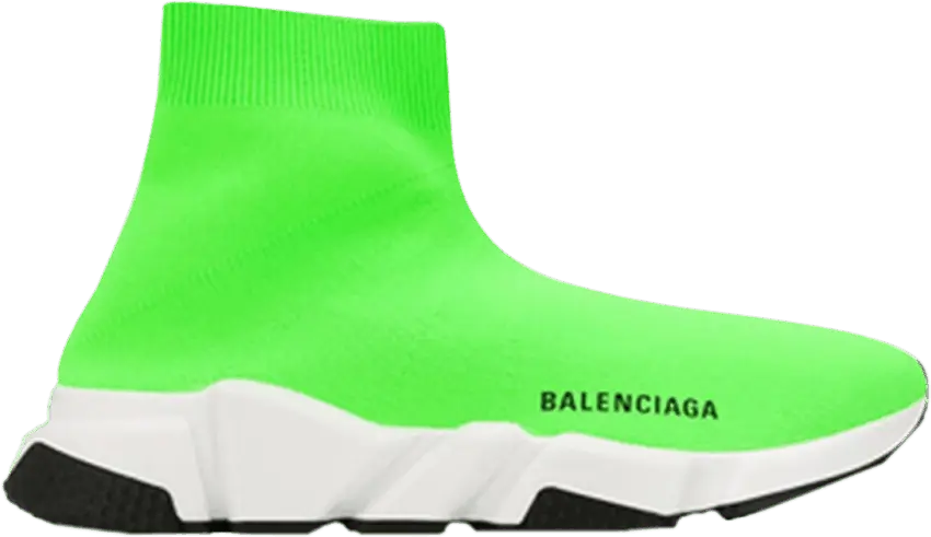  Balenciaga Wmns Speed Trainer &#039;Vert Fluo&#039;