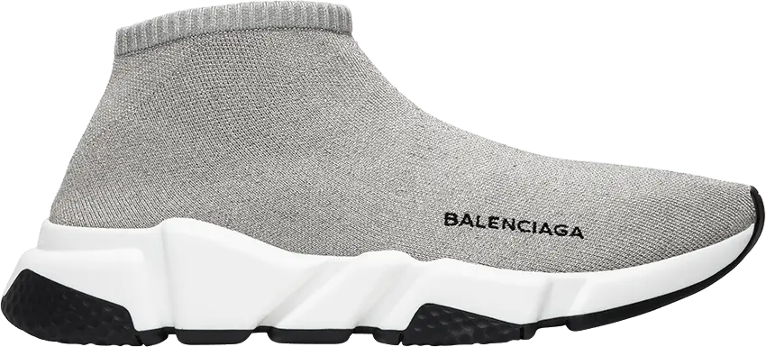  Balenciaga Wmns Speed Trainer Low &#039;Silver&#039;