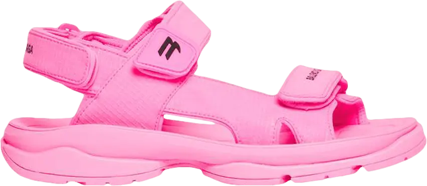  Balenciaga Wmns Tourist Sandal &#039;Fluo Pink&#039;