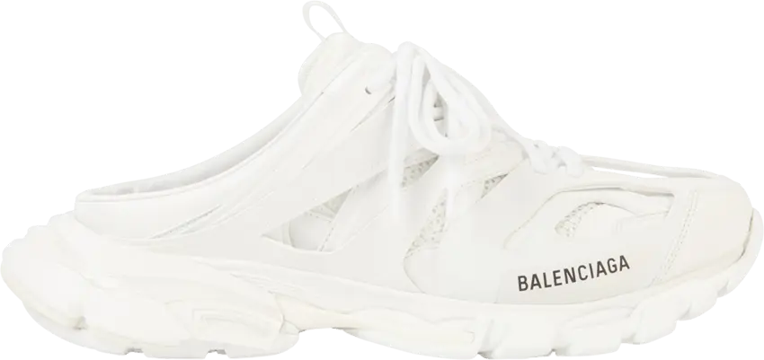  Balenciaga Wmns Track Mule &#039;White&#039;