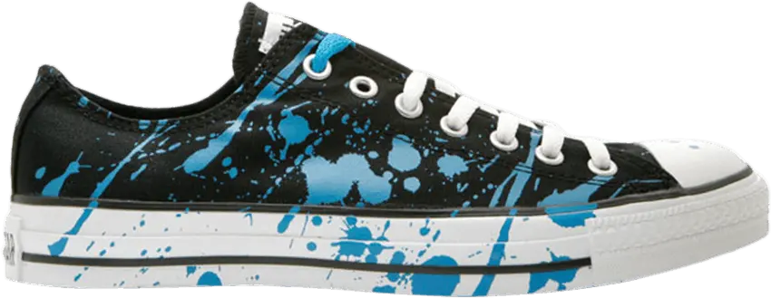  Converse Chuck Taylor All Star Ox &#039;Splatter Black Blue&#039;