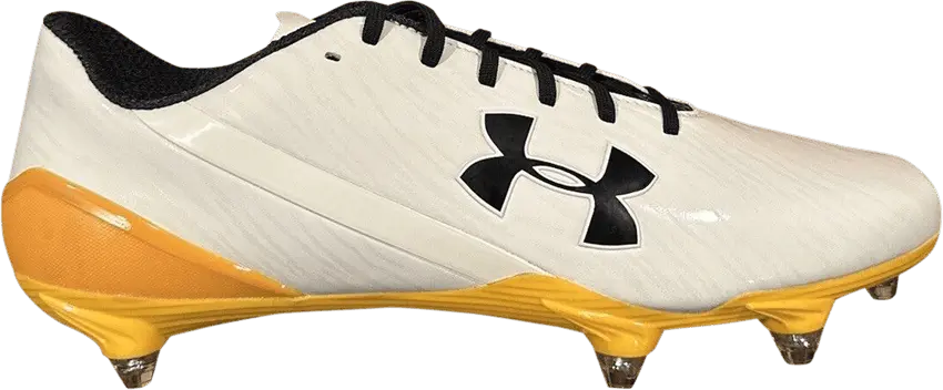 Under Armour Spotlight Low D &#039;White Yellow&#039;