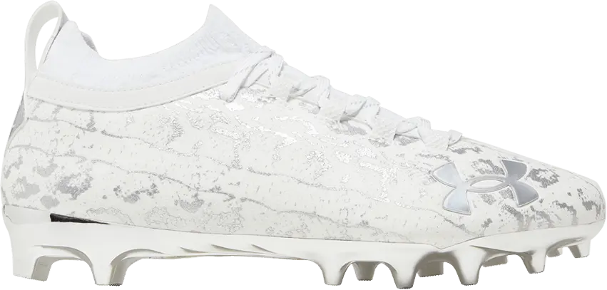  Under Armour Spotlight Lux Suede 2.0 &#039;White Silver&#039;