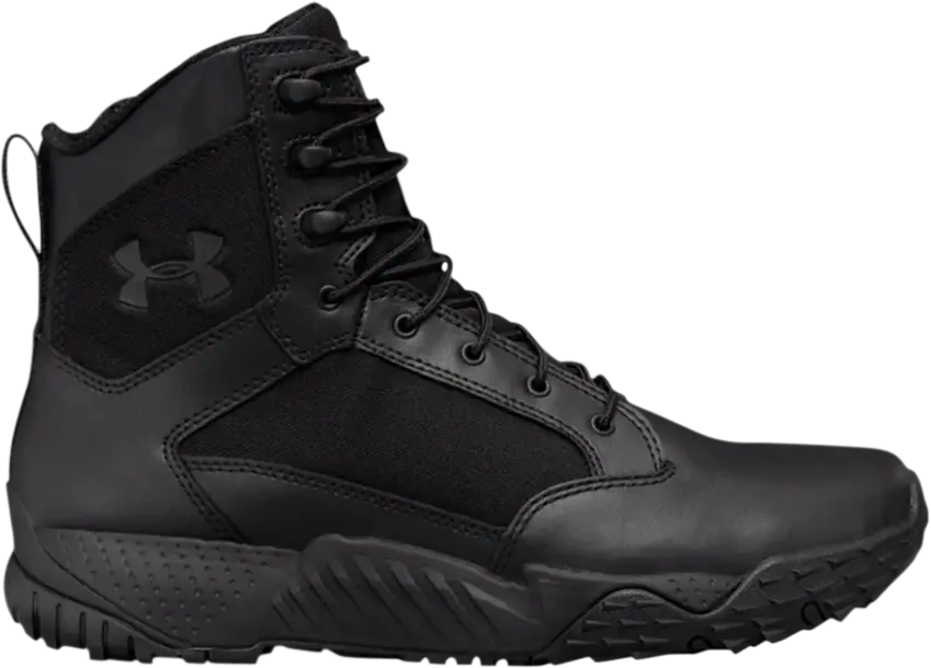  Under Armour Stellar Tactical Side Zip Boots &#039;Black&#039;