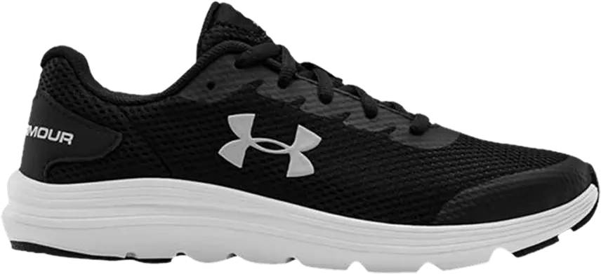 Under Armour Surge 2 AC GS &#039;Black White&#039;