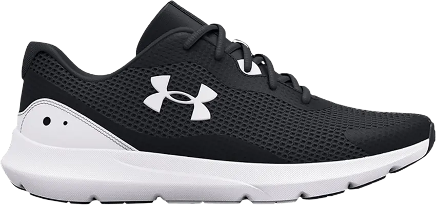  Under Armour Surge 3 &#039;Black White&#039;