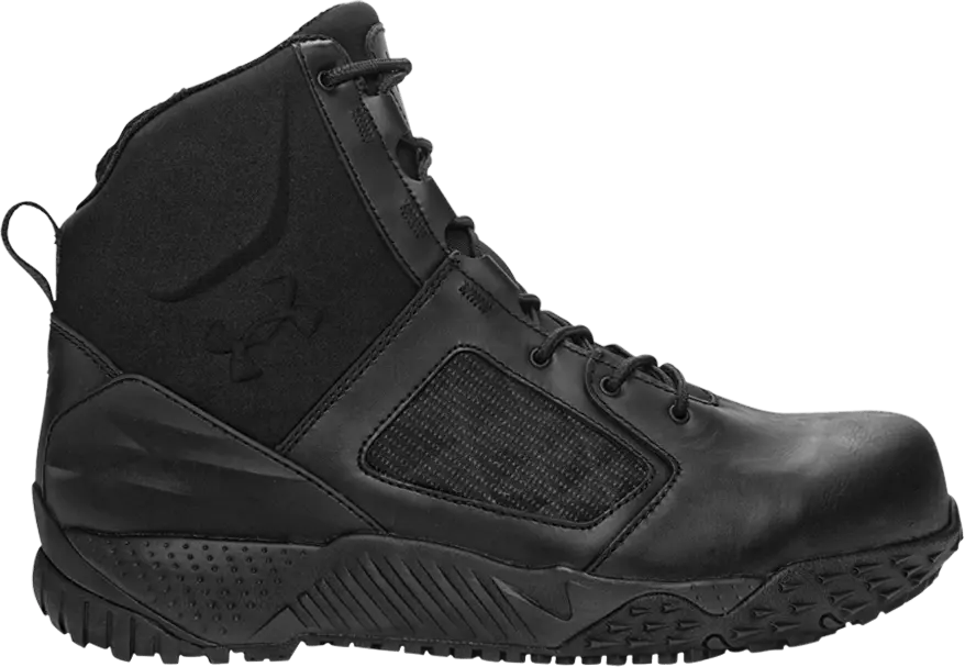  Under Armour Tactical Zip 2.0 Protect Boot &#039;Triple Black&#039;