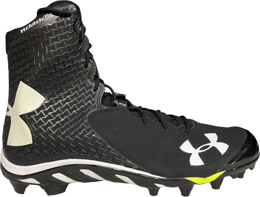  Under Armour Team Spine Brawler MC Wide &#039;Black White Volt&#039;