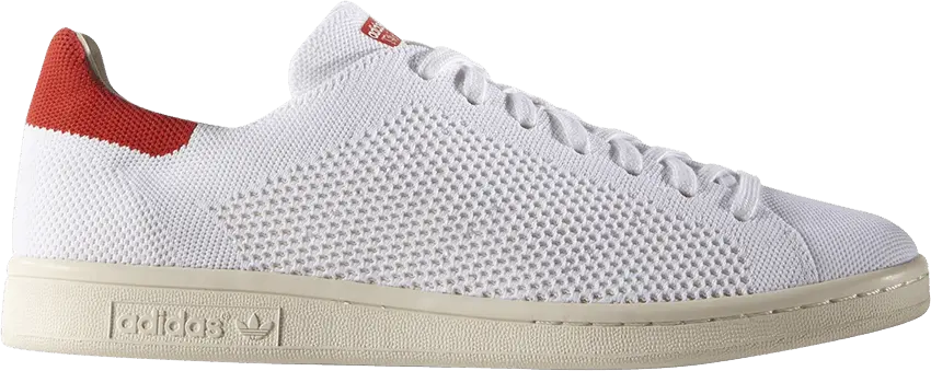  Adidas adidas Stan Smith Primeknit White Red