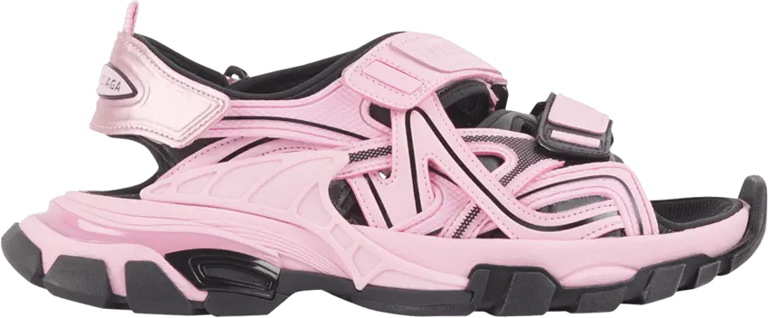  Balenciaga Wmns Track Sandal &#039;Neon Pink Black&#039;