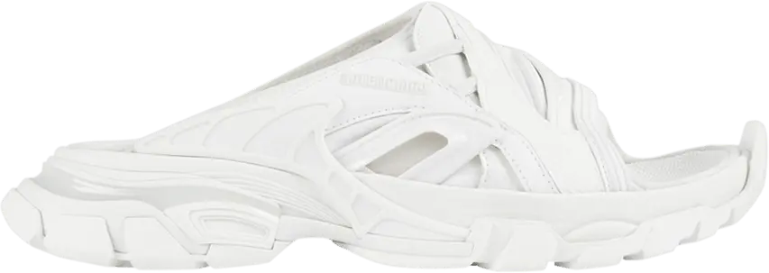  Balenciaga Wmns Track Slide Sandal &#039;White&#039;