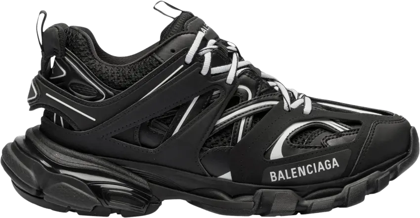  Balenciaga Wmns Track Sneaker &#039;Black White&#039;