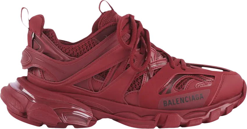  Balenciaga Wmns Track Sneaker &#039;Burgundy&#039;